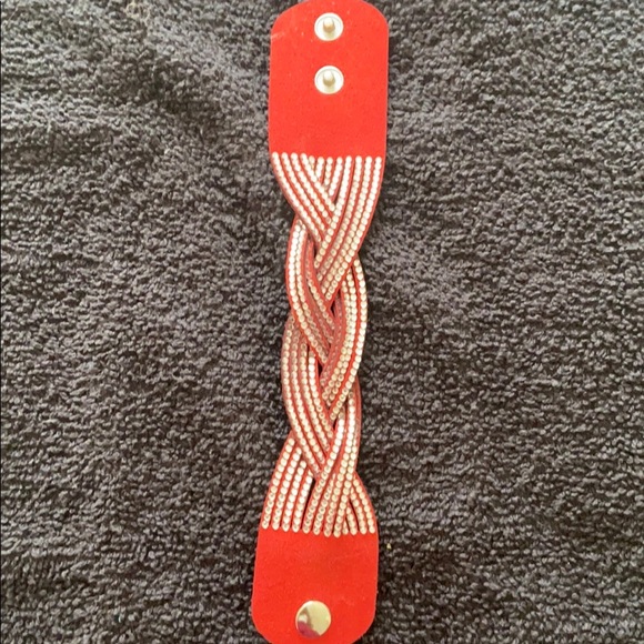 Jewelry - Red cuff bracelet